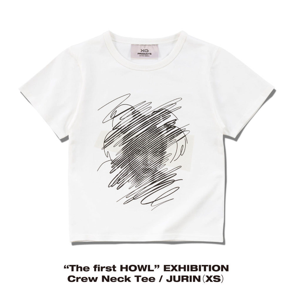 “The first HOWL” EXHIBITION Crew Neck Tee / JURIN（XS）