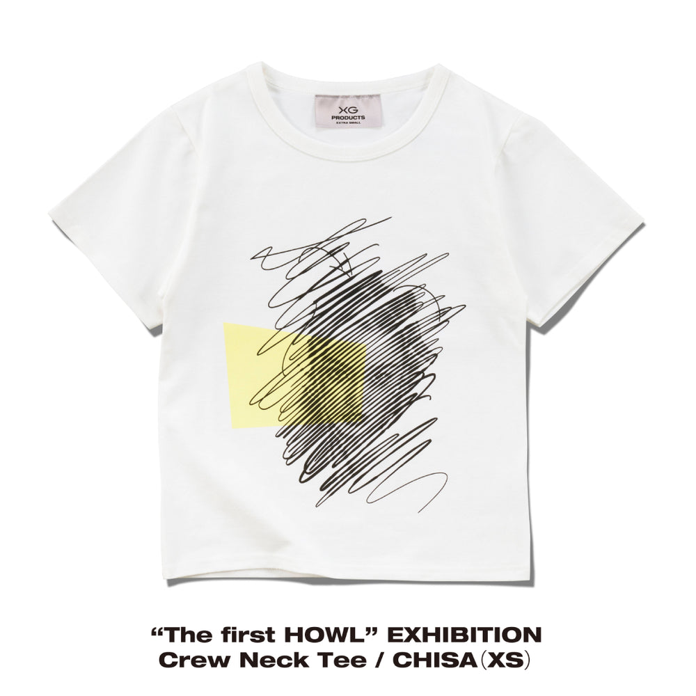 “The first HOWL” EXHIBITION Crew Neck Tee / CHISA（XS）