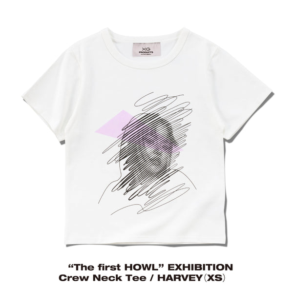 The first HOWL” EXHIBITION Crew Neck Tee / HARVEY（XS） – XGALX