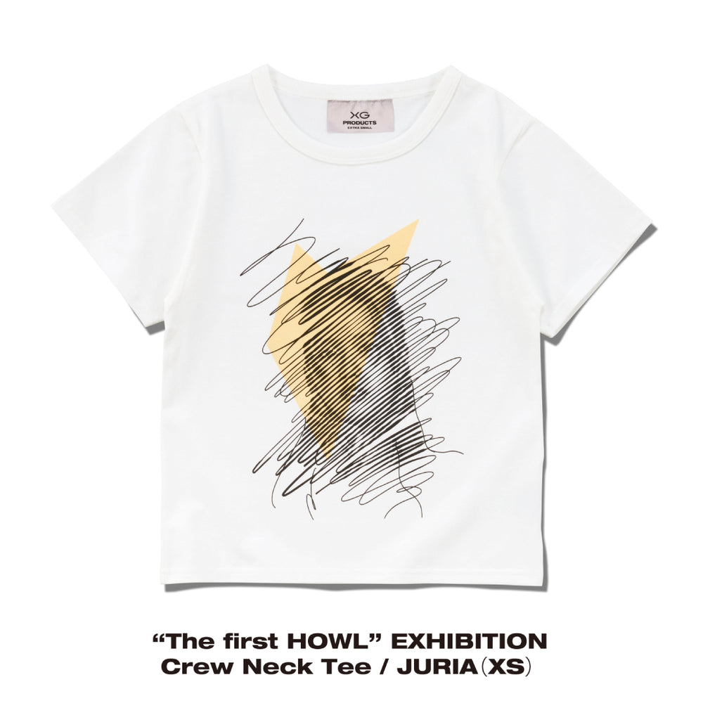 “The first HOWL” EXHIBITION Crew Neck Tee / JURIA（XS）