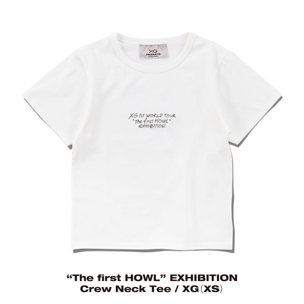 “The first HOWL” EXHIBITION Crew Neck Tee / XG（XS）