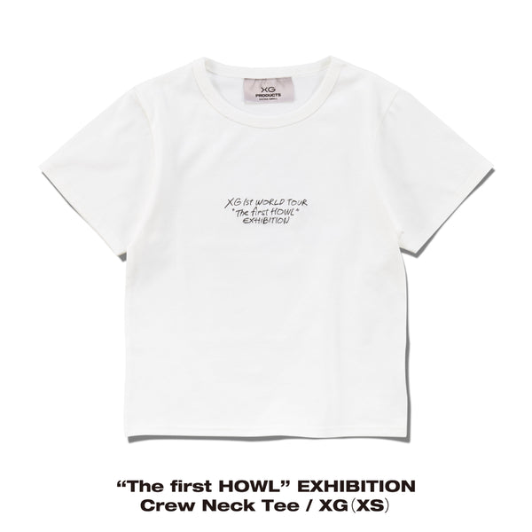 The first HOWL” EXHIBITION Crew Neck Tee / XG（XS） – XGALX