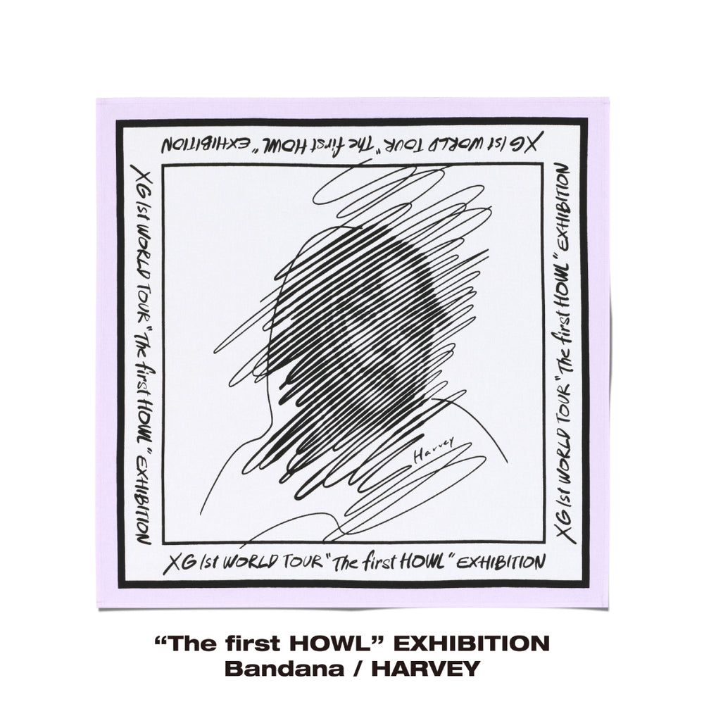 “The first HOWL” EXHIBITION Bandana / HARVEY