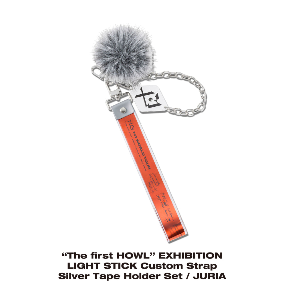 アクセサリー yurita The first HOWL” EXHIBITION LIGHT STICK Custom Strap Silver Tape