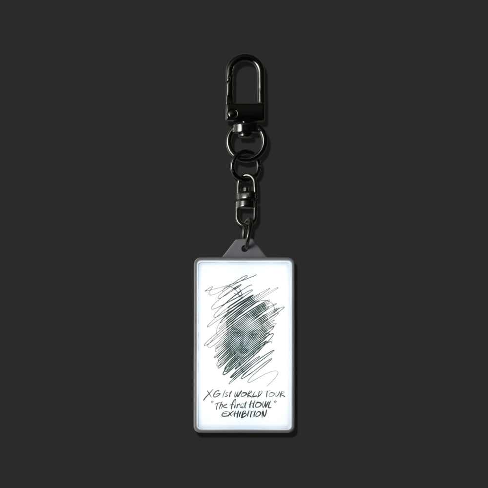 The first HOWL” EXHIBITION LED Light Box Keychain / CHISA – XGALX