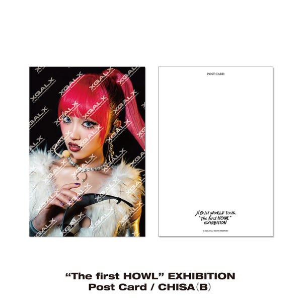 The first HOWL” EXHIBITION Post Card / CHISA（B） – XGALX OFFICIAL