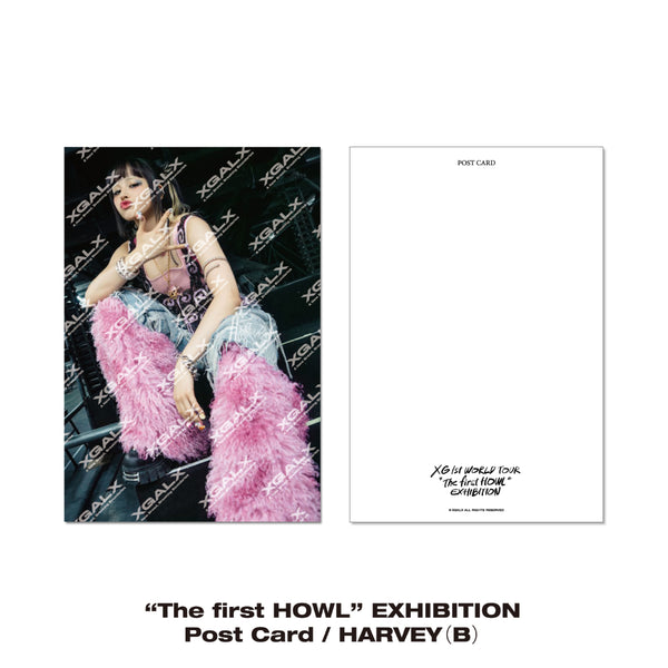 XG The first HOWL EXHIBITION チェキ HARVEY The first HOWL” EXHIBITION Post Card / HARVEY（B） – XGALX