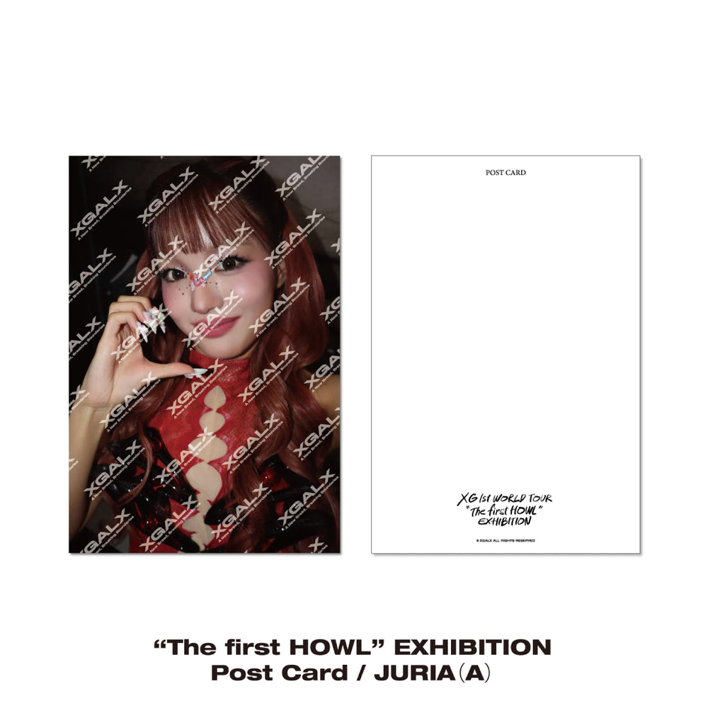 The first HOWL” EXHIBITION Post Card / JURIA（A） – XGALX OFFICIAL