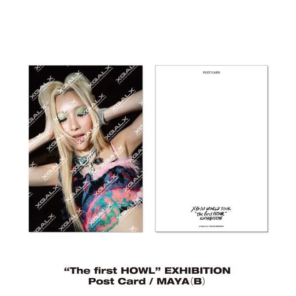 The first HOWL” EXHIBITION Post Card / MAYA（B） – XGALX OFFICIAL SHOP