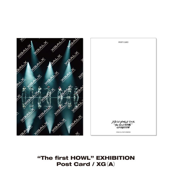 The first HOWL” EXHIBITION Post Card / XG（A） – XGALX OFFICIAL SHOP