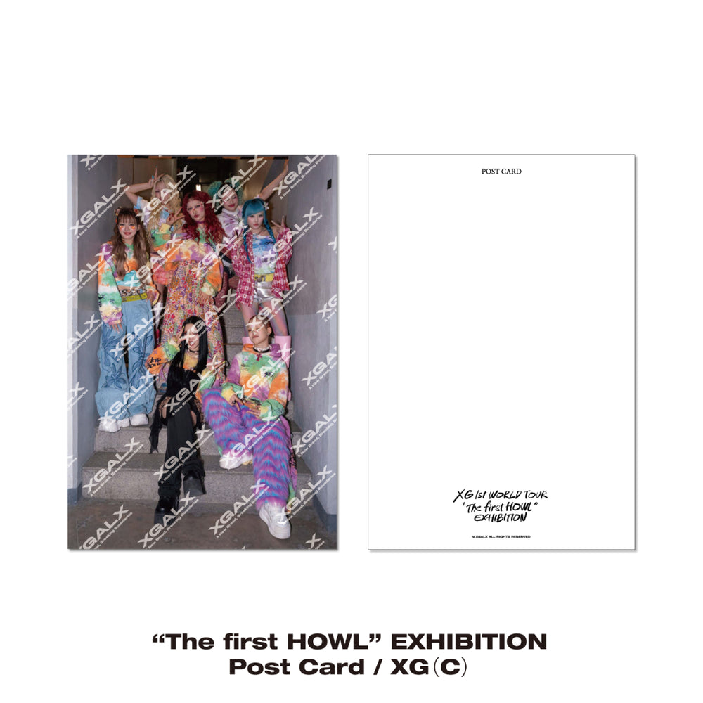 “The first HOWL” EXHIBITION Post Card / XG（C）
