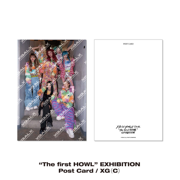 The first HOWL” EXHIBITION Post Card / XG（C） – XGALX OFFICIAL SHOP