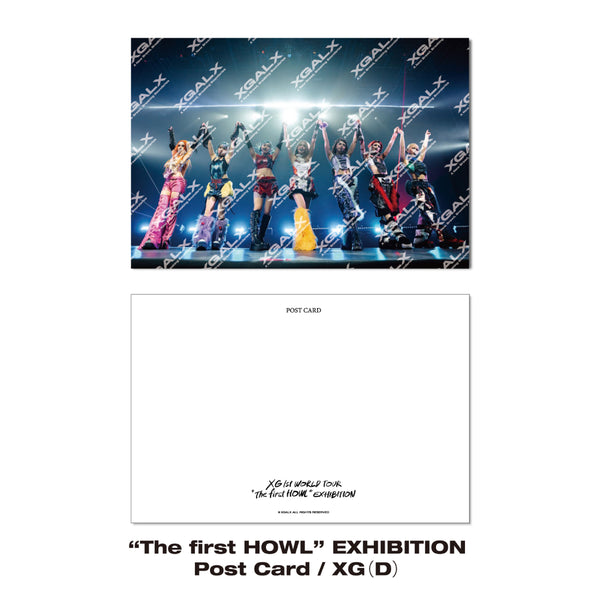 The first HOWL” EXHIBITION Post Card / XG（D） – XGALX OFFICIAL SHOP