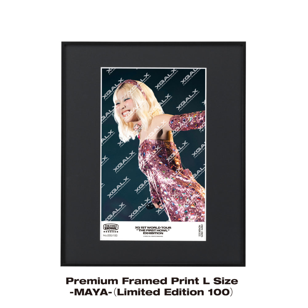 【PRE-ORDER】Premium Framed Print L Size -MAYA-（Limited Edition 100）