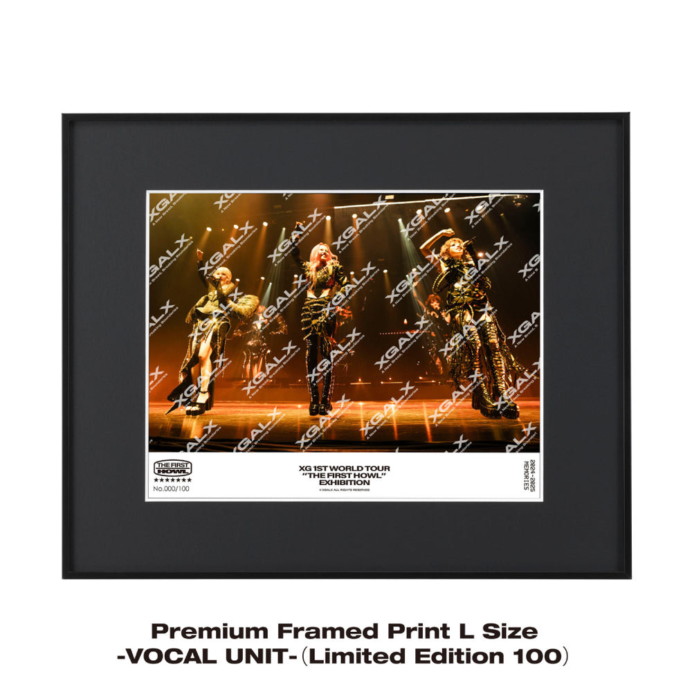 【PRE-ORDER】Premium Framed Print L Size -VOCAL UNIT-（Limited Edition 100）