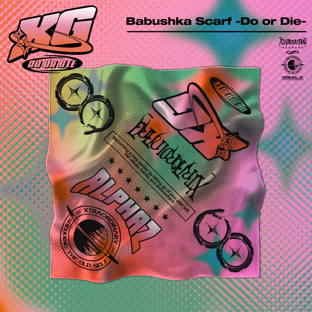 Babushka Scarf -Do or Die-