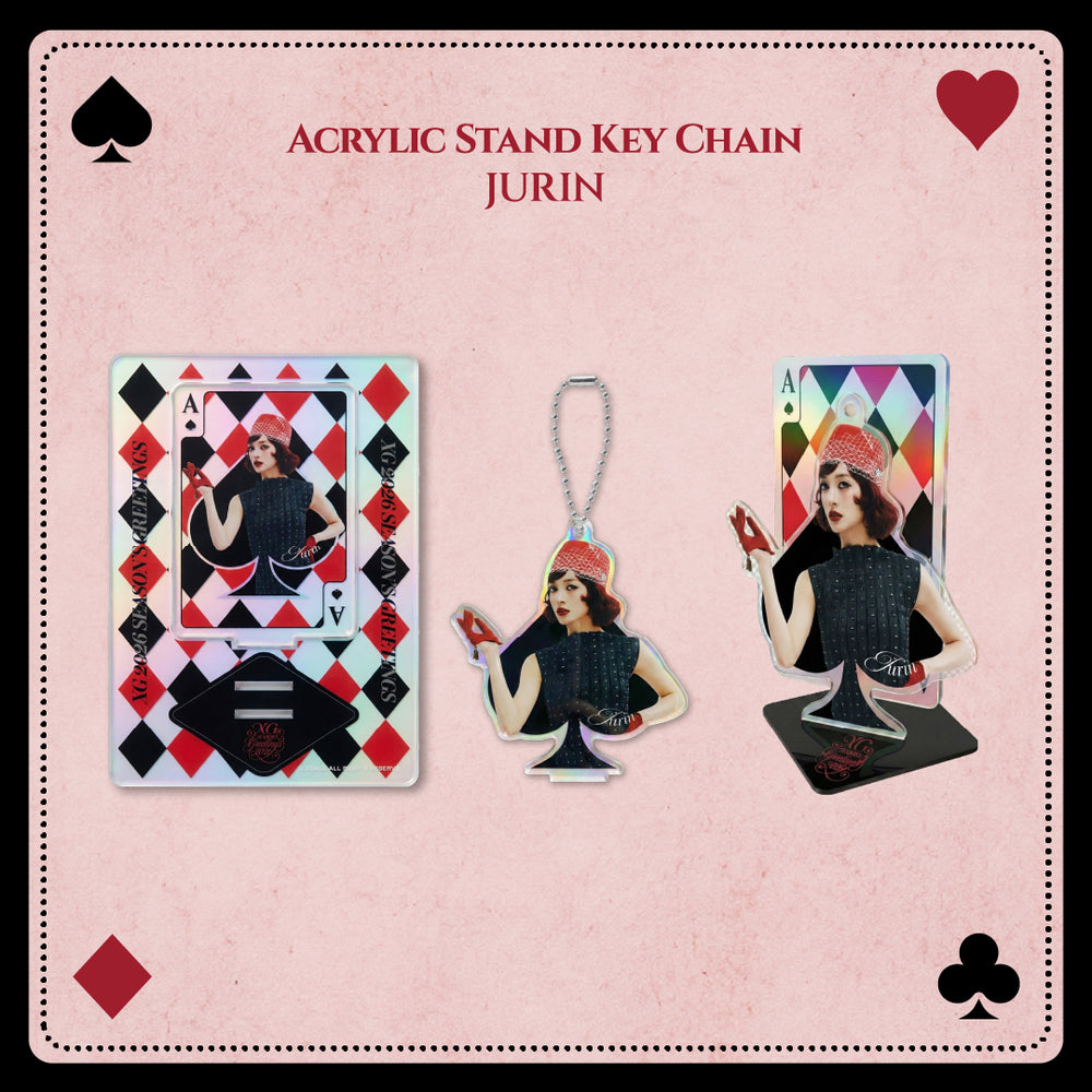 XG 2026 SEASON'S GREETINGS】Acrylic Stand Key Chain / JURIN