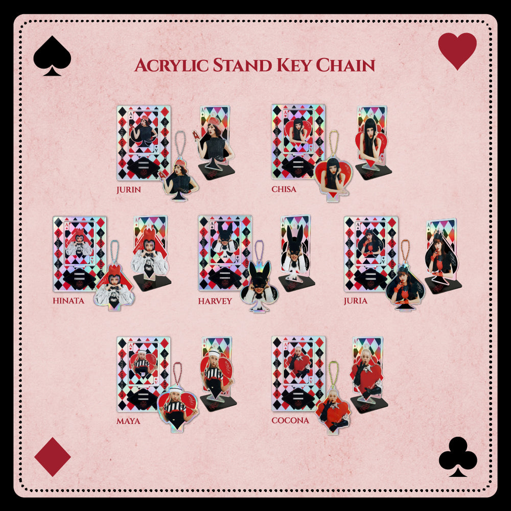 XG 2026 SEASON'S GREETINGS】Acrylic Stand Key Chain / HINATA