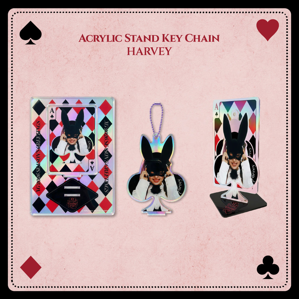 【XG 2026 SEASON'S GREETINGS】Acrylic Stand Key Chain / HARVEY