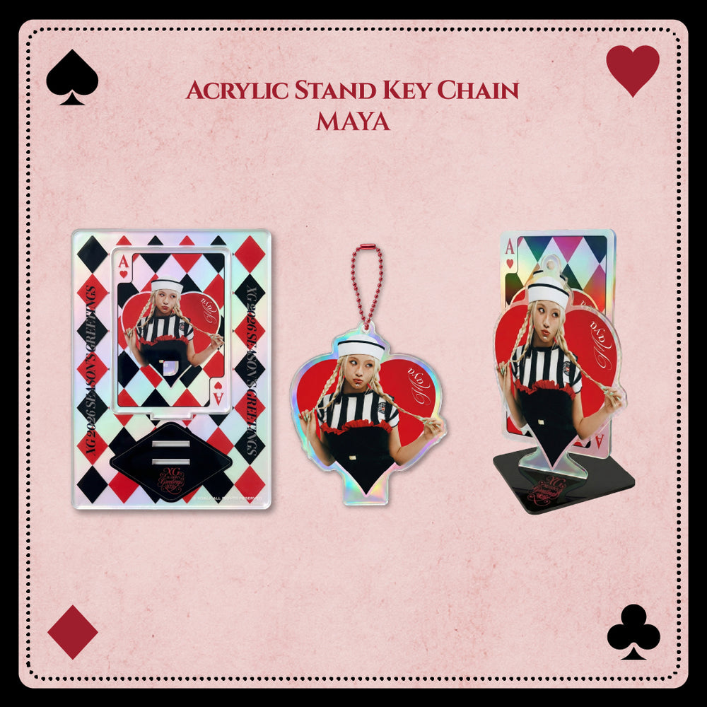【XG 2026 SEASON'S GREETINGS】Acrylic Stand Key Chain / MAYA
