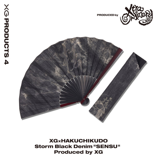 XG×HAKUCHIKUDO Storm Black Denim 