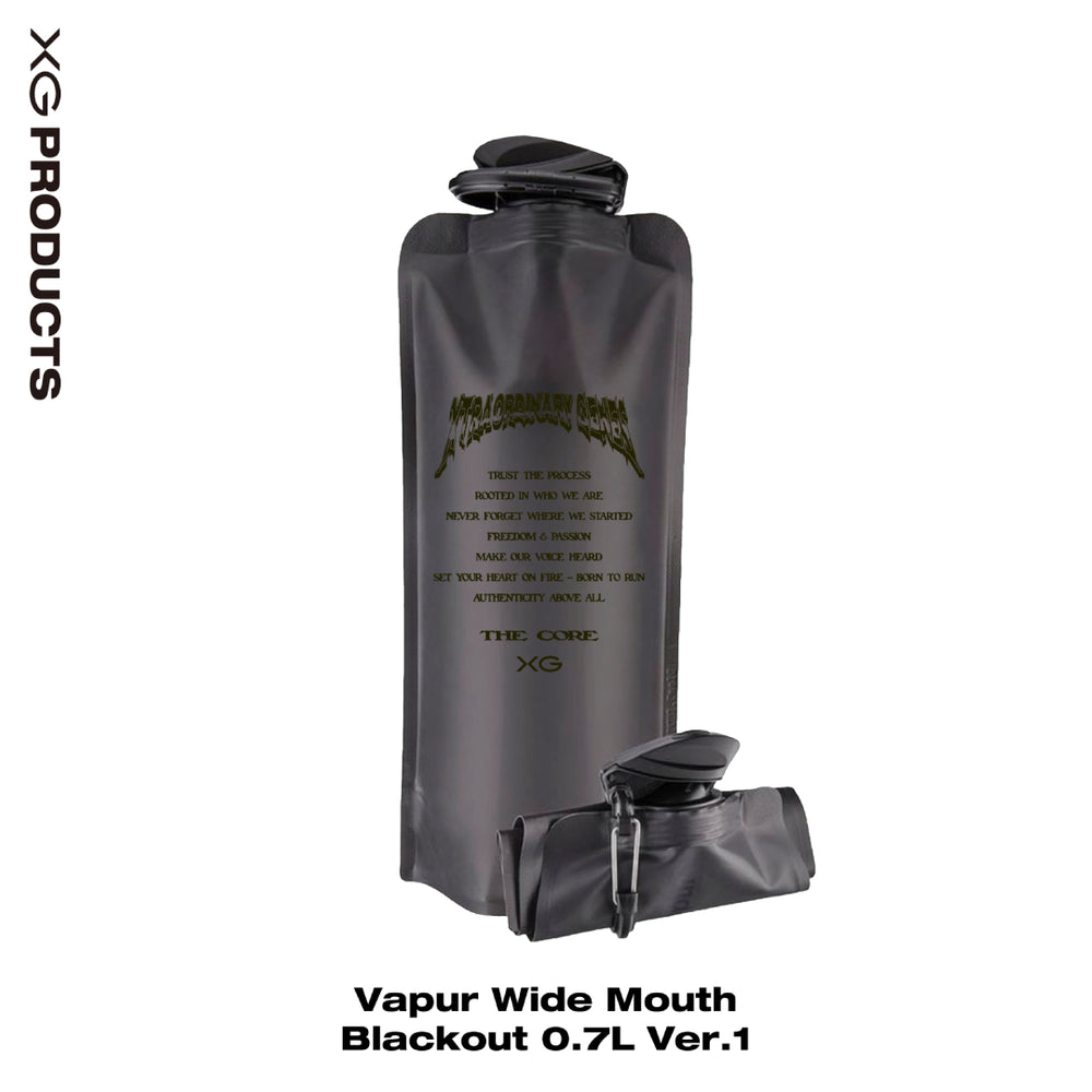 Vapur Wide Mouth Blackout 0.7L Ver.1 – XGALX OFFICIAL SHOP