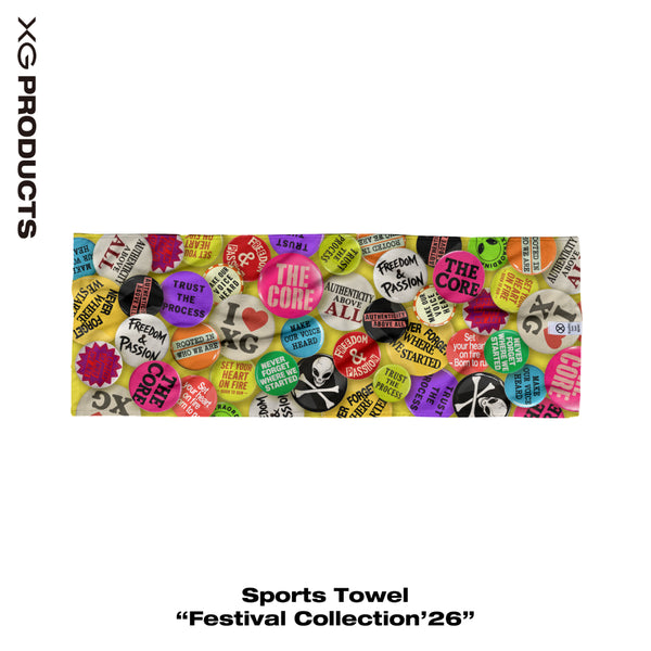 Sports Towel “Festival Collection'26” – XGALX OFFICIAL SHOP