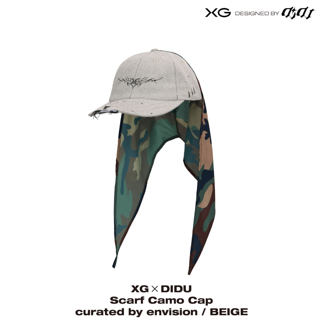 XG x didu コラボキャップ ホワイト XG x didu コラボキャップ ホワイト XG x didu コラボキャップ