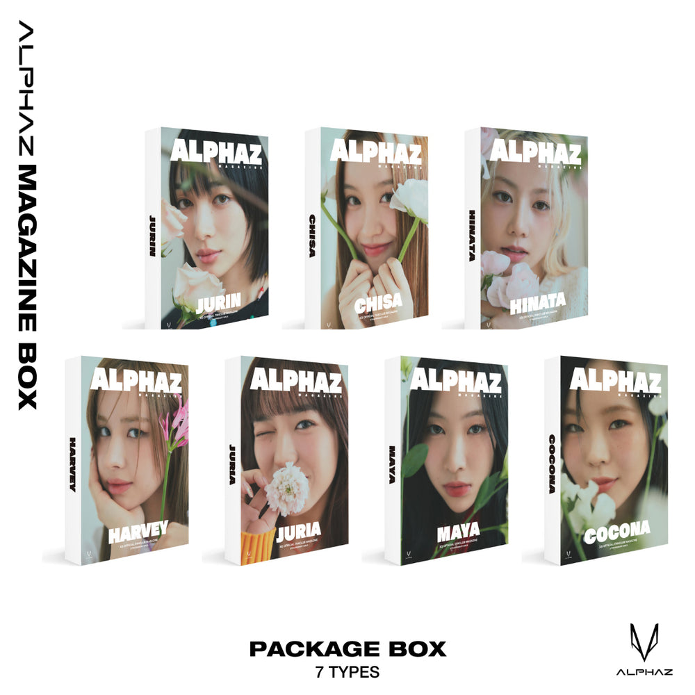 ALPHAZ LIMITED】ALPHAZ MAGAZINE BOX 2024 – XG OFFICIAL SHOP