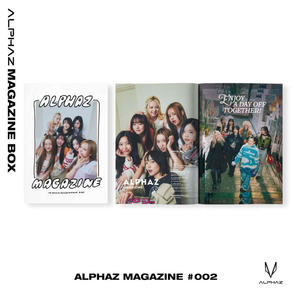 ALPHAZ LIMITED】ALPHAZ MAGAZINE BOX 2024 – XG OFFICIAL SHOP