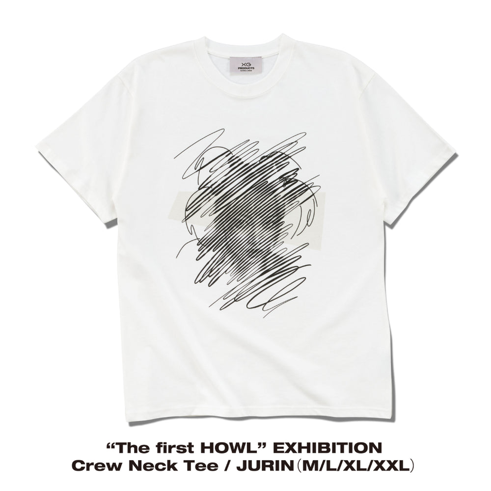 “The first HOWL” EXHIBITION Crew Neck Tee / JURIN
