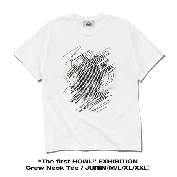 The first HOWL” EXHIBITION Crew Neck Tee / JURIN – XGALX OFFICIAL SHOP