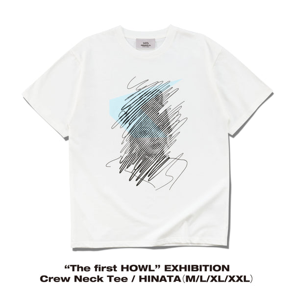 The first HOWL” EXHIBITION Crew Neck Tee / HINATA – XGALX