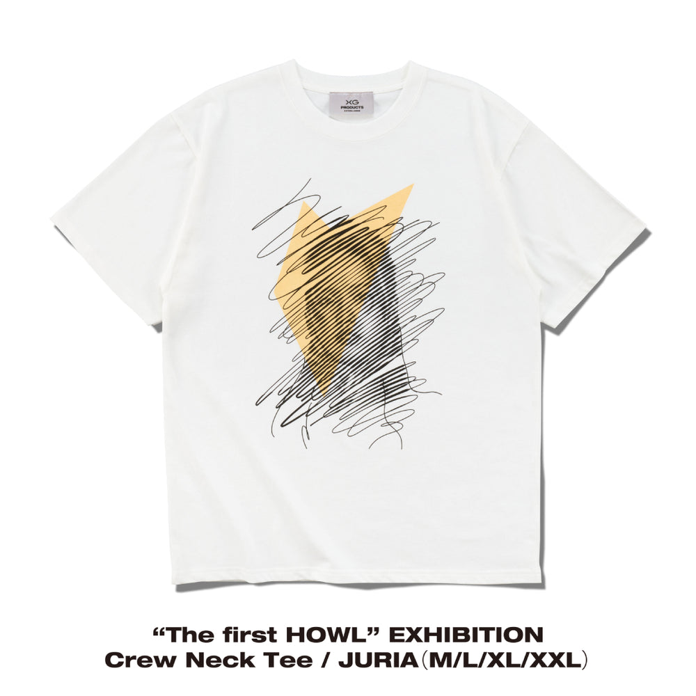 “The first HOWL” EXHIBITION Crew Neck Tee / JURIA