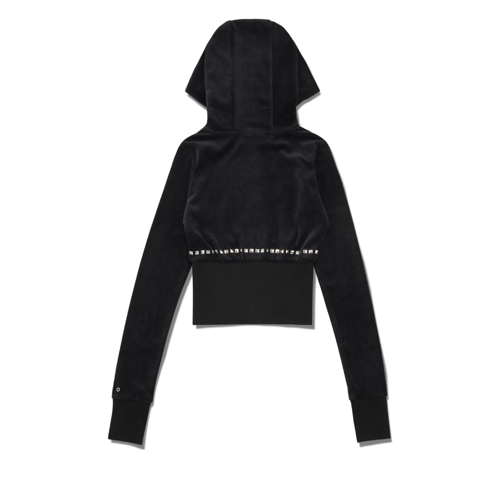 Velour Zip Hoodie Produced by XG – XGALX OFFICIAL SHOP