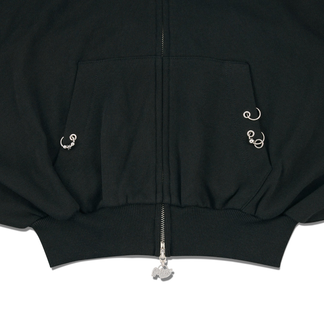 
                  
                    Cropped Zip Hoodie Produced by XG
                  
                