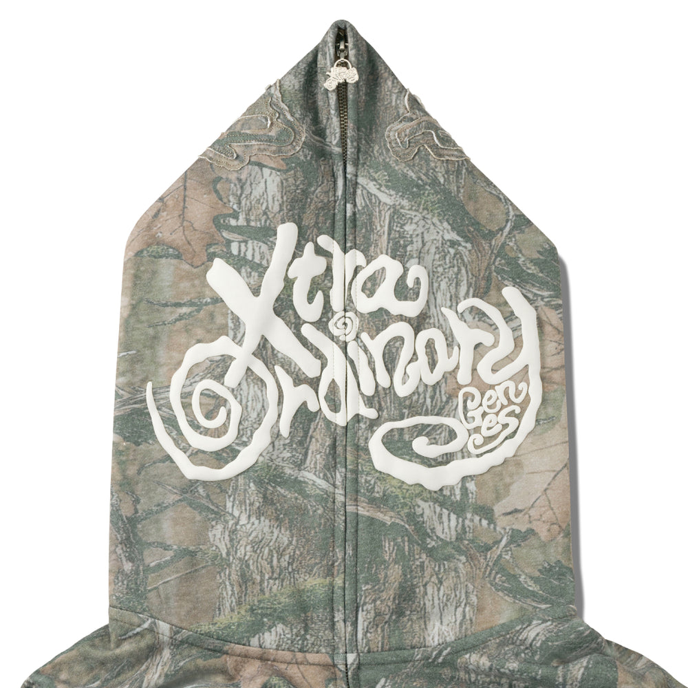 Build-To-Order】Full Zip Camo Hoodie Produced by XG – XGALX
