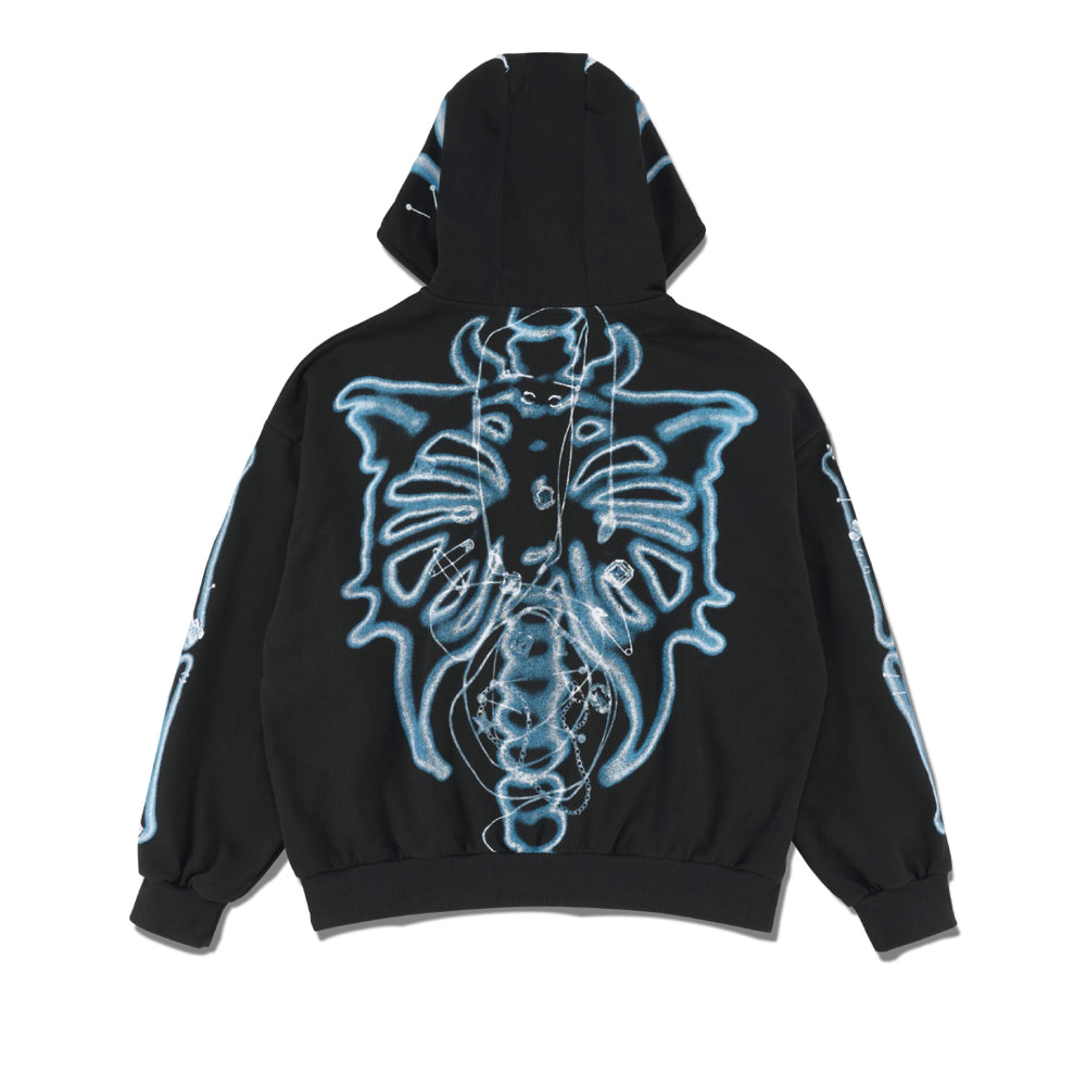 アイドル XG Alian X-Rey Full Zip Hoodie XL アイドル XG Alian X-Rey Full Zip Hoodie Alien X-Ray Full Zip