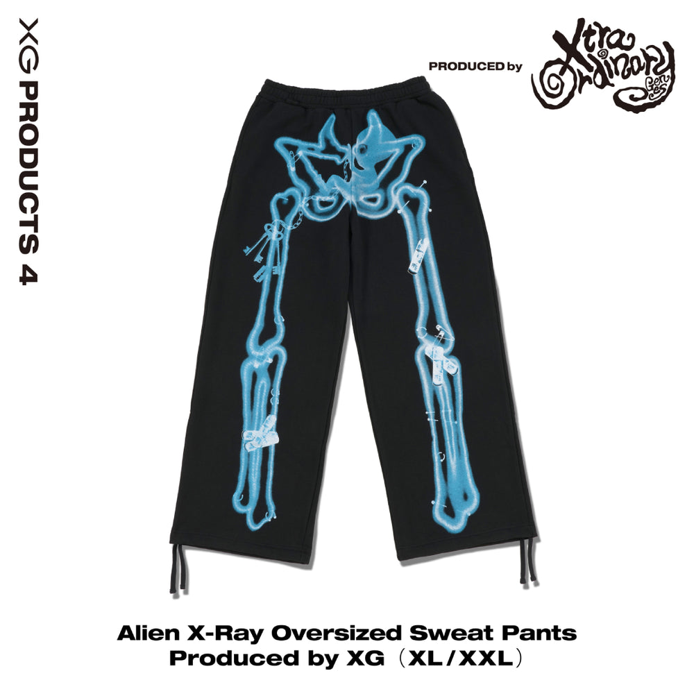 即日発送　XG Oversized Sweat Pants Lサイズ Alien X-Ray Oversized Sweat Pants Produced by XG – XGALX OFFICIAL SHOP