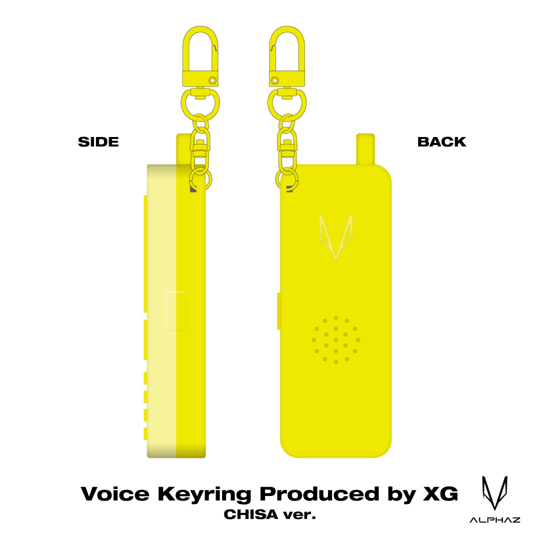 
                  
                    【ALPHAZ LIMITED】Voice Keyring Produced by XG
                  
                