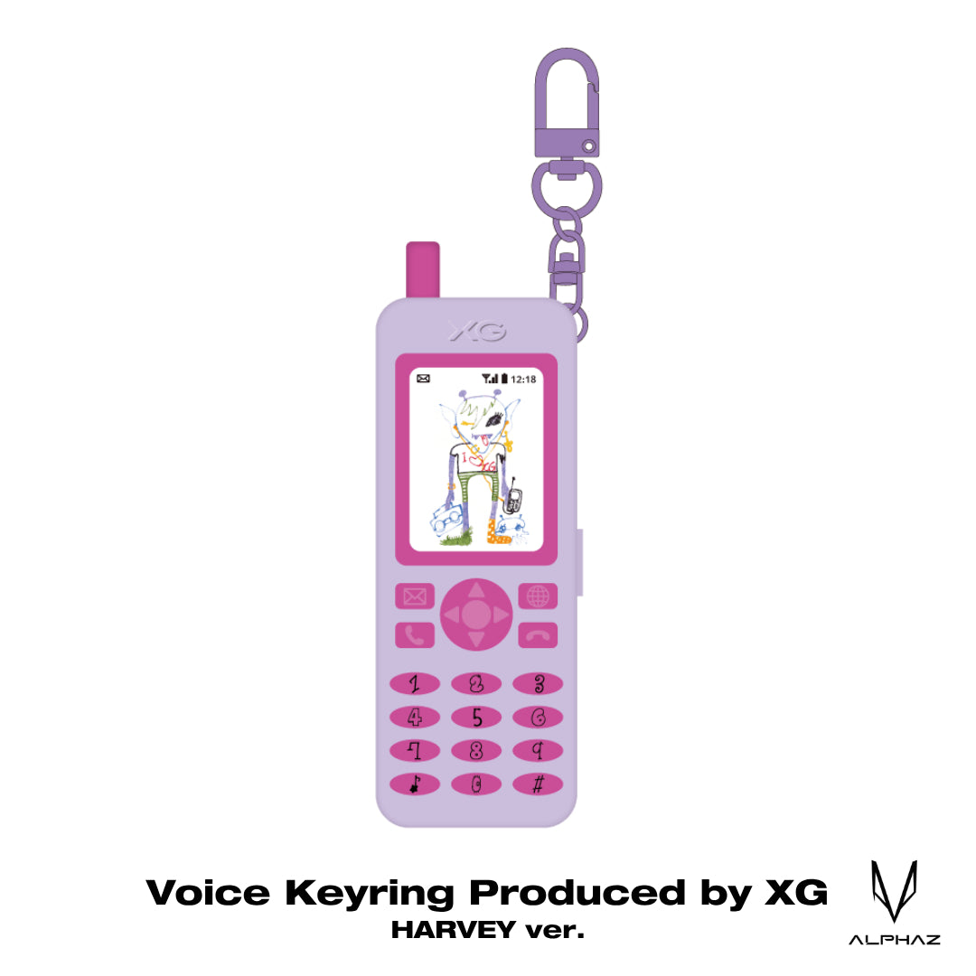 
                  
                    【ALPHAZ LIMITED】Voice Keyring Produced by XG
                  
                