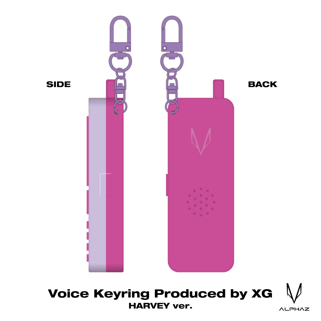 
                  
                    【ALPHAZ LIMITED】Voice Keyring Produced by XG
                  
                