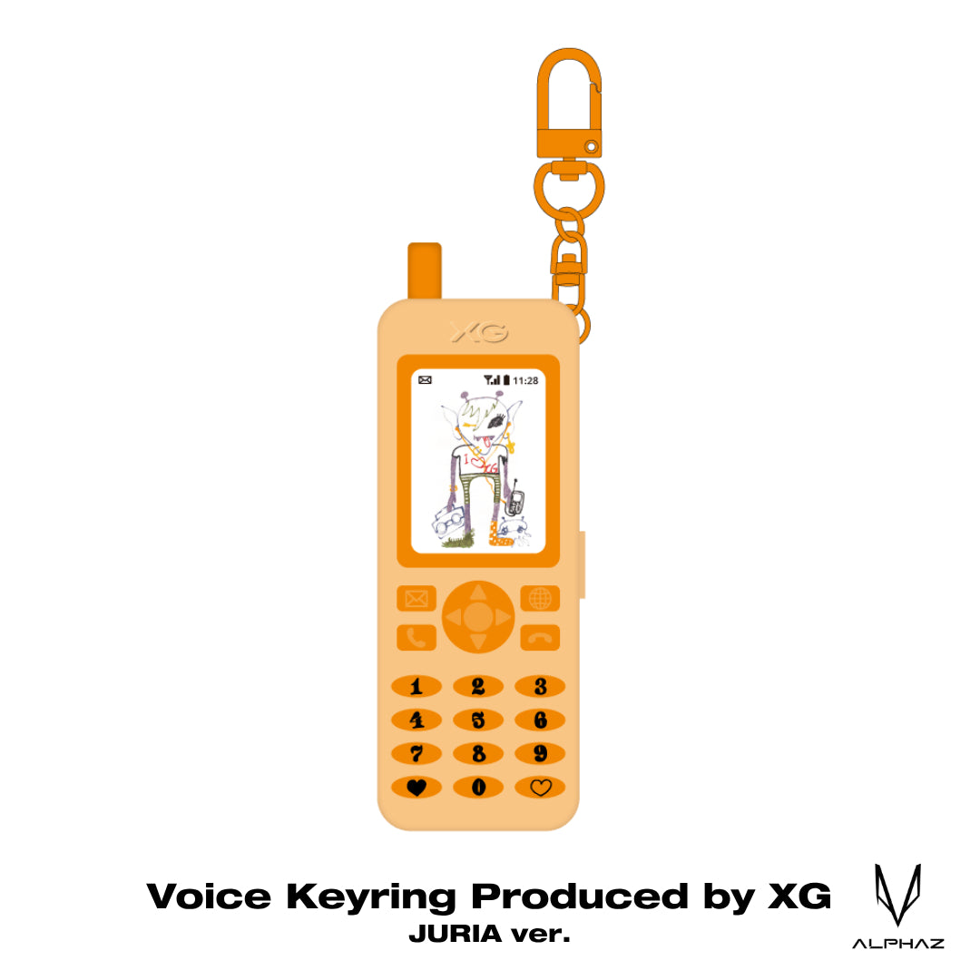 
                  
                    【ALPHAZ LIMITED】Voice Keyring Produced by XG
                  
                