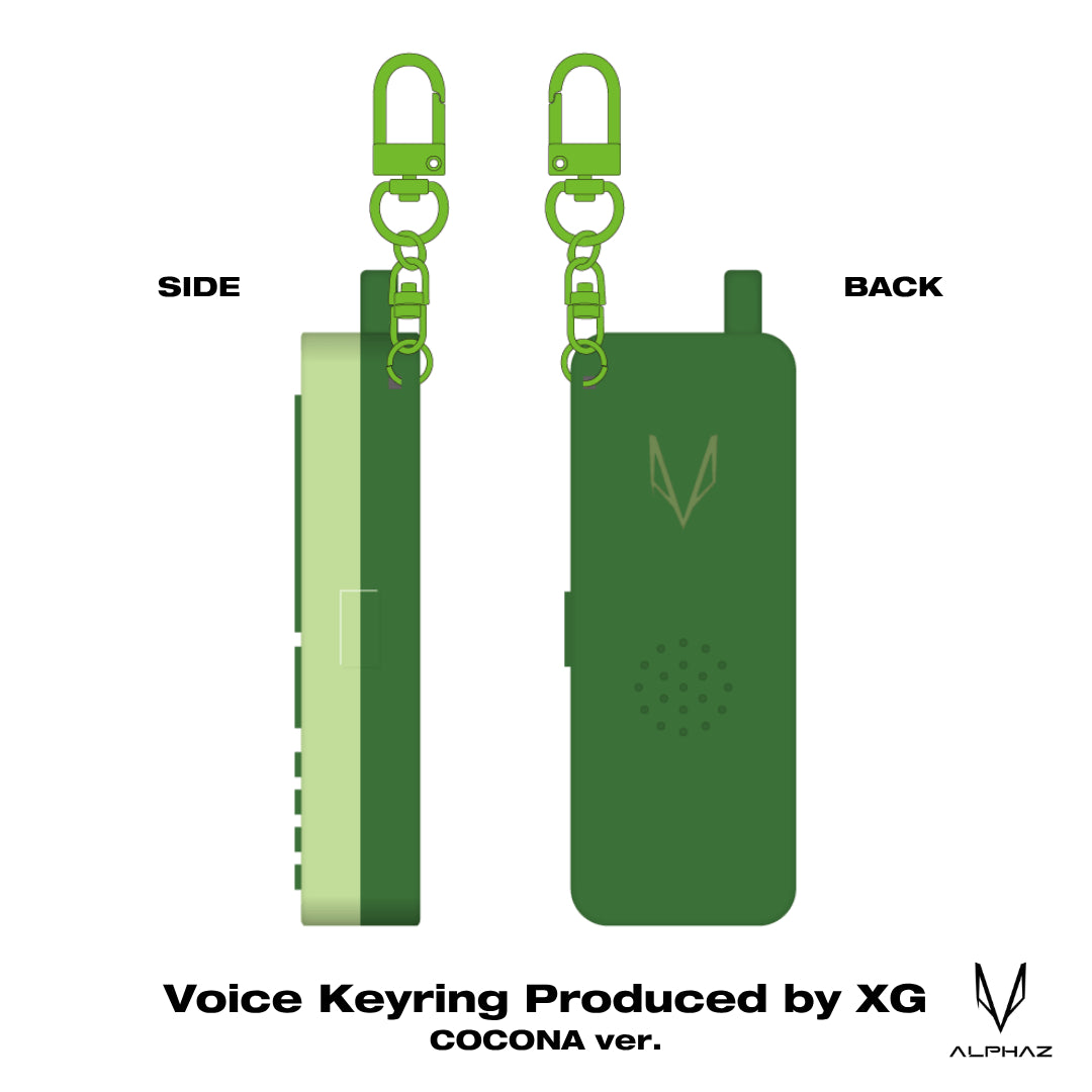 
                  
                    【ALPHAZ LIMITED】Voice Keyring Produced by XG
                  
                