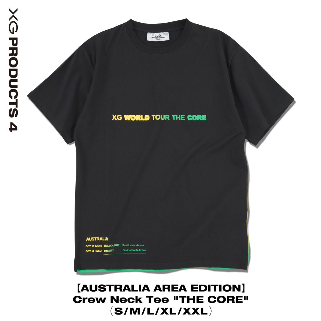 
                  
                    Crew Neck Tee "THE CORE" / AUSTRALIA AREA EDITION
                  
                