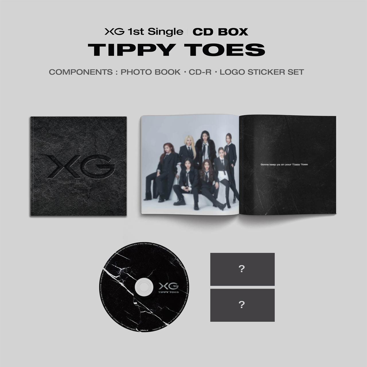 Tippy Toes（CD框）｜ XG官方商店– XG OFFICIAL SHOP