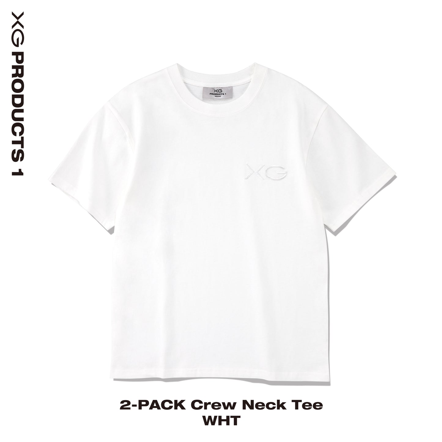 
                  
                    2-PACK Crew Neck Tee / BLK & WHT
                  
                