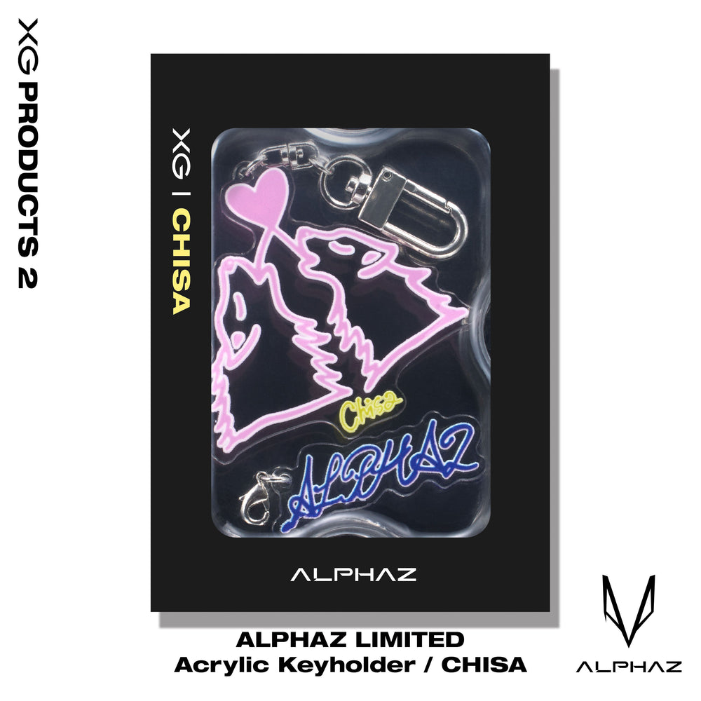 ALPHAZ LIMITED Acrylic Keyholder / CHISA – XG OFFICIAL SHOP