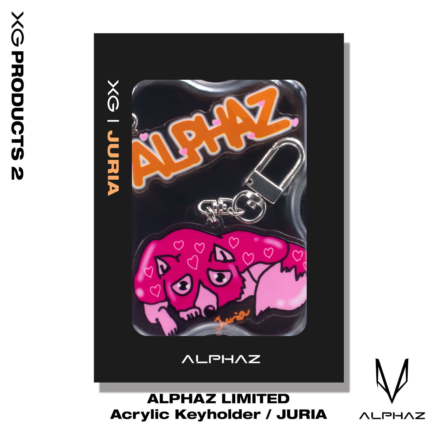 ALPHAZ LIMITED Acrylic Keyholder / JURIA – XG OFFICIAL SHOP