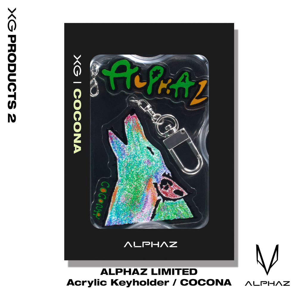 ALPHAZ LIMITED Acrylic Keyholder / COCONA – XG OFFICIAL SHOP